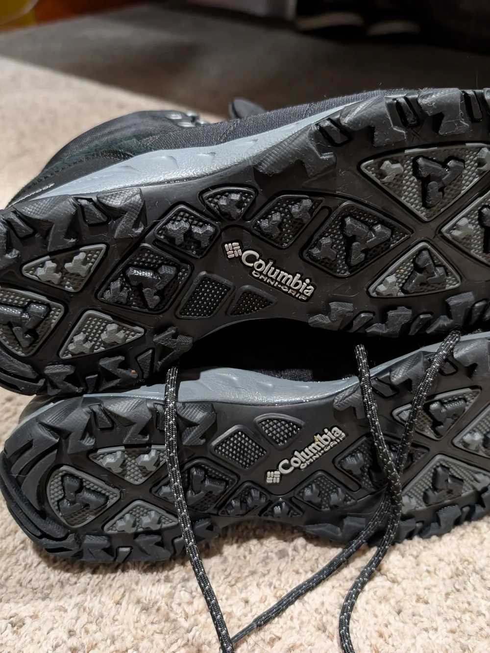 Columbia Men’s Waterproof Black Hiking Boots